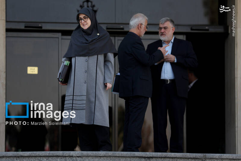 عکس / اعضای هیأت دولت در جمع خبرنگاران 10