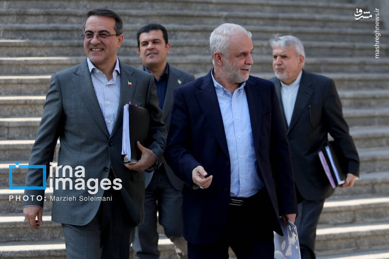 عکس / اعضای هیأت دولت در جمع خبرنگاران 14