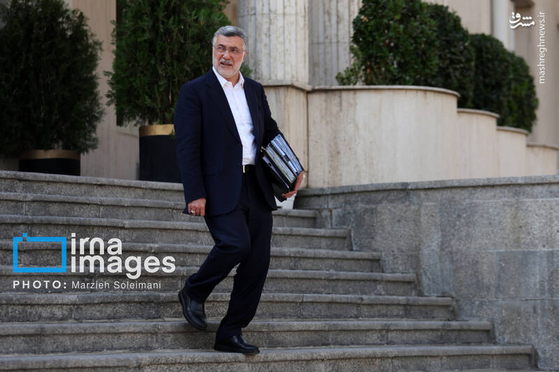 عکس / اعضای هیأت دولت در جمع خبرنگاران 6