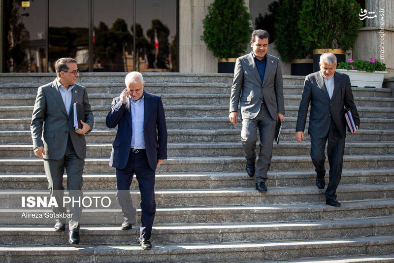 عکس / اعضای هیأت دولت در جمع خبرنگاران 5