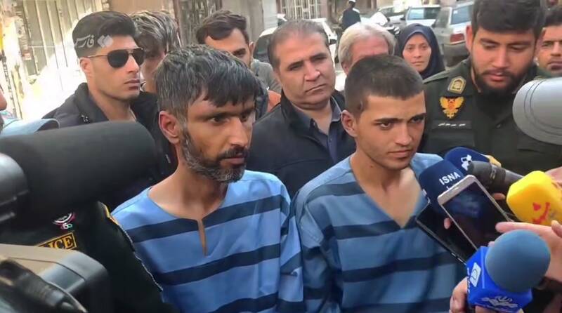 فیلم/ بازسازی صحنۀ جرم زورگیران ساطور به‌دست