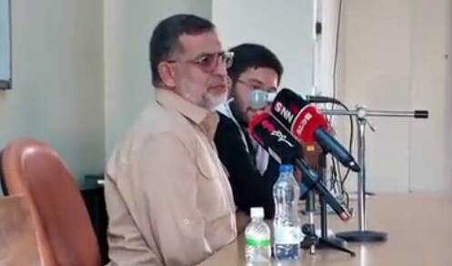 فیلم/ ولاگ حضور سخنگوی سپاه در جمع دانشجویان دانشگاه تهران