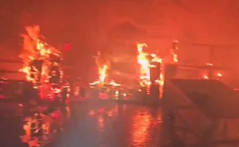 فیلم/ روایت شاباک از یک آتش‌سوزی خاص در بئرسبع