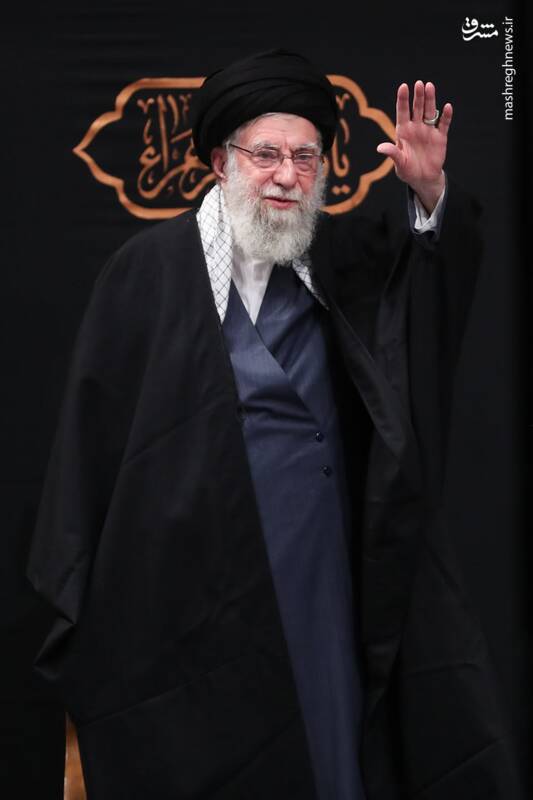 عکس / شب اول مراسم عزاداری فاطمیه در حضور رهبر انقلاب 3