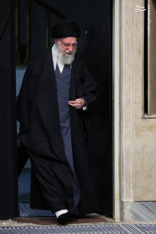 عکس / شب اول مراسم عزاداری فاطمیه در حضور رهبر انقلاب 2