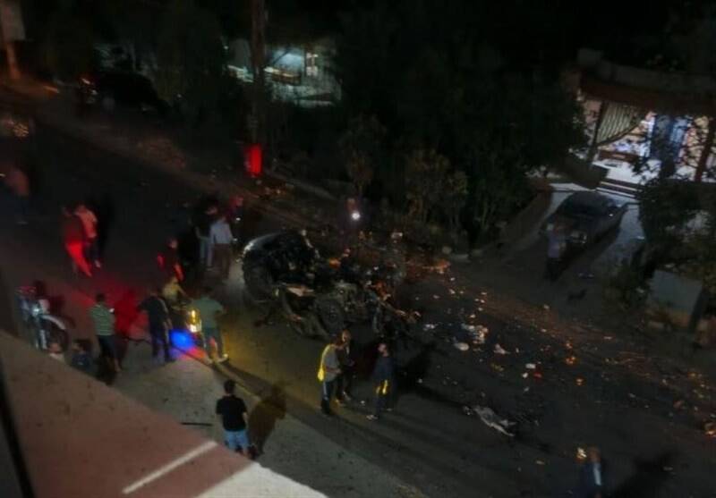 شهادت یک شهروند لبنانی در تجاوز پهپادی رژیم صهیونیستی