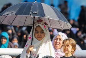 عکس / اقامه نماز باران در اصفهان