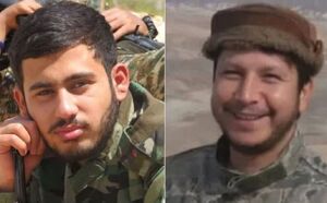 فیلم/ وداع خانواده‌ شهدا با پیکر دو شهید پاسدارشان