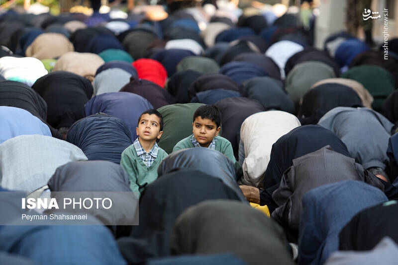 عکس / اقامه نماز باران در اصفهان 34