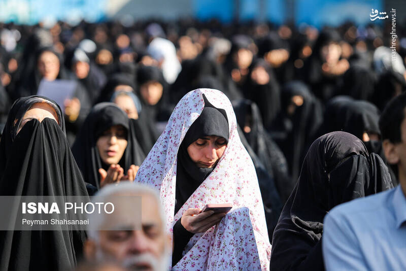 عکس / اقامه نماز باران در اصفهان 13