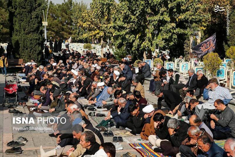 عکس / اقامه نماز باران در اصفهان 8