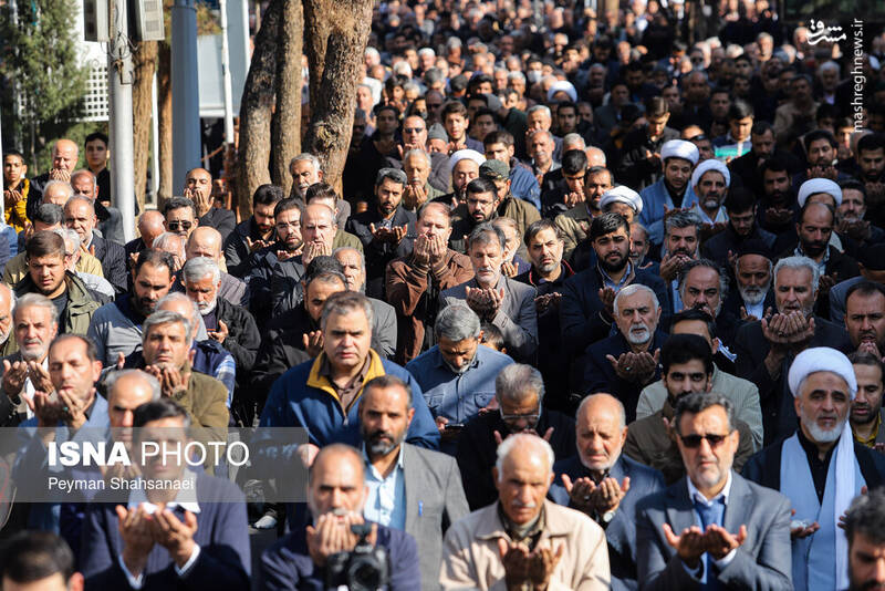 عکس / اقامه نماز باران در اصفهان 3