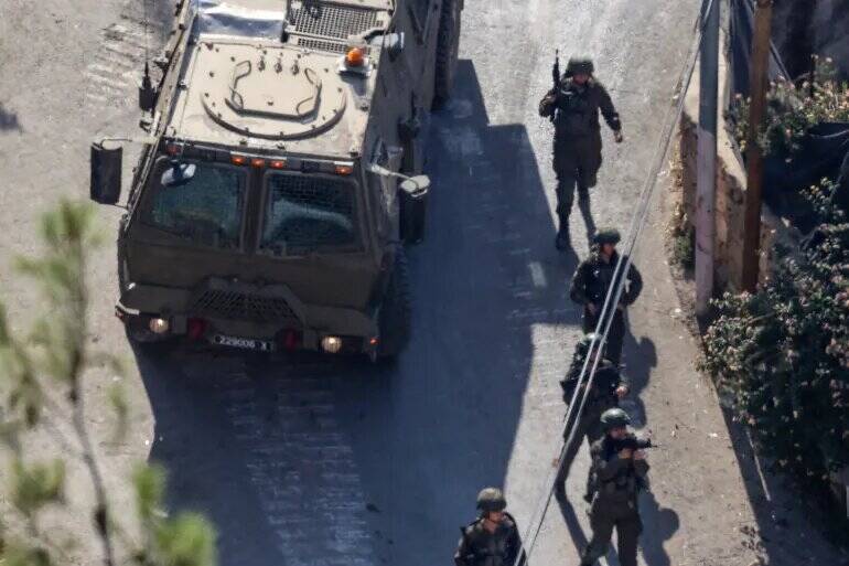 صهيونيستي،رژيم،نابلس،بازداشت،فلسطيني،ارتش،شهر