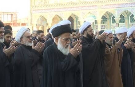 فیلم/ اقامه نماز استسقاء در مسجد جمکران