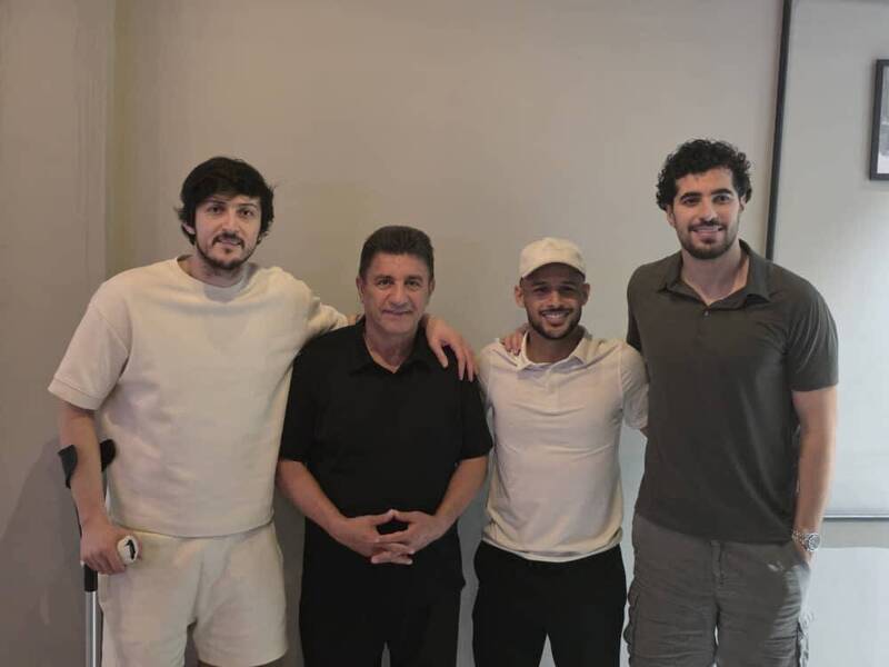 جلسه قلعه‌نویی با سه لژیونر شاغل در امارات+ عکس