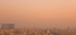 عکس / تهران نارنجی شد