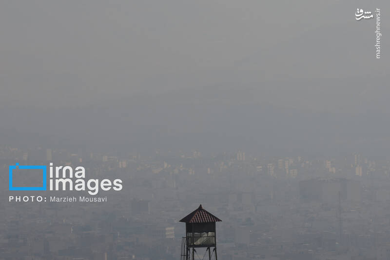 عکس / هوای نارنجی تهران 23