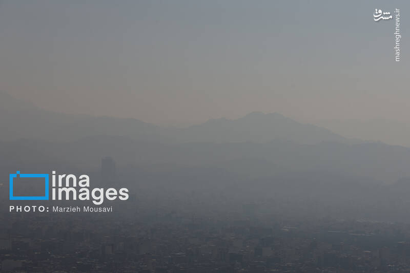 عکس / هوای نارنجی تهران 21