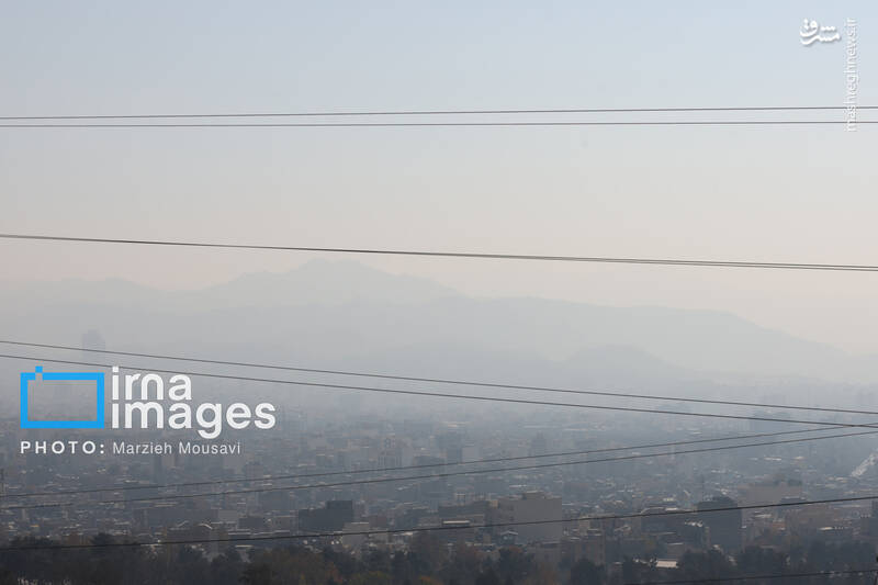 عکس / هوای نارنجی تهران 19