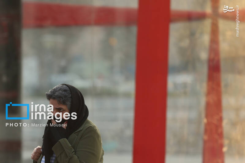 عکس / هوای نارنجی تهران 18