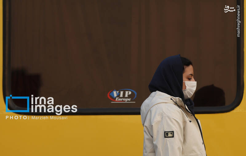 عکس / هوای نارنجی تهران 5