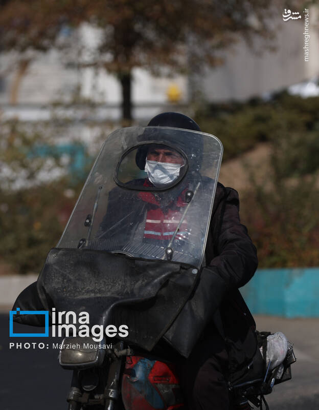 عکس / هوای نارنجی تهران 13