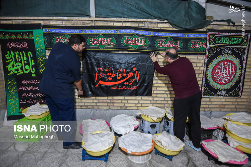 عکس / سنت خانگی نذر سمنوپزان در سمنان 3