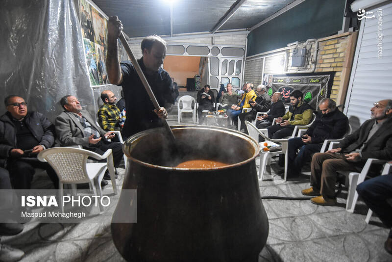 عکس / سنت خانگی نذر سمنوپزان در سمنان 21