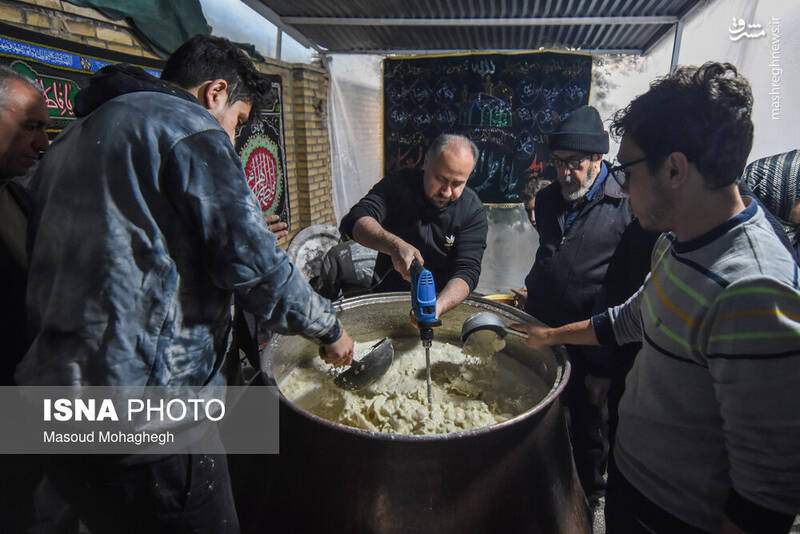 عکس / سنت خانگی نذر سمنوپزان در سمنان 16