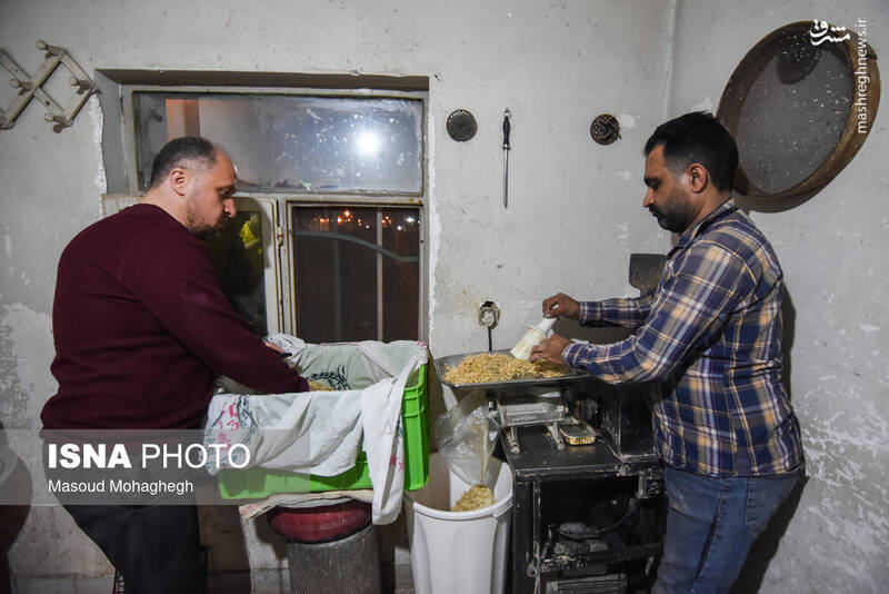 عکس / سنت خانگی نذر سمنوپزان در سمنان 13