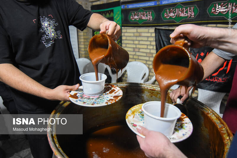 عکس / سنت خانگی نذر سمنوپزان در سمنان 11