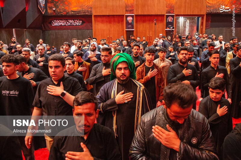 عکس / آیین عزاداری ایام فاطمیه در اهواز 37