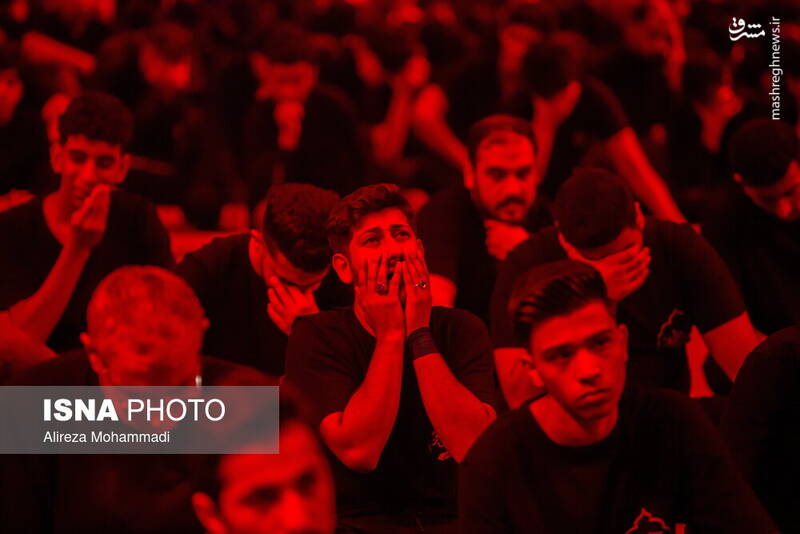 عکس / آیین عزاداری ایام فاطمیه در اهواز 35