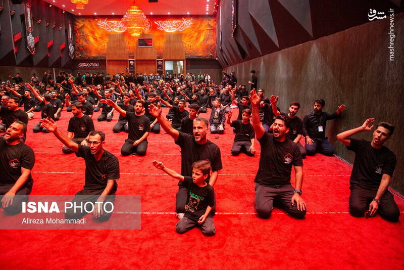 عکس / آیین عزاداری ایام فاطمیه در اهواز 34