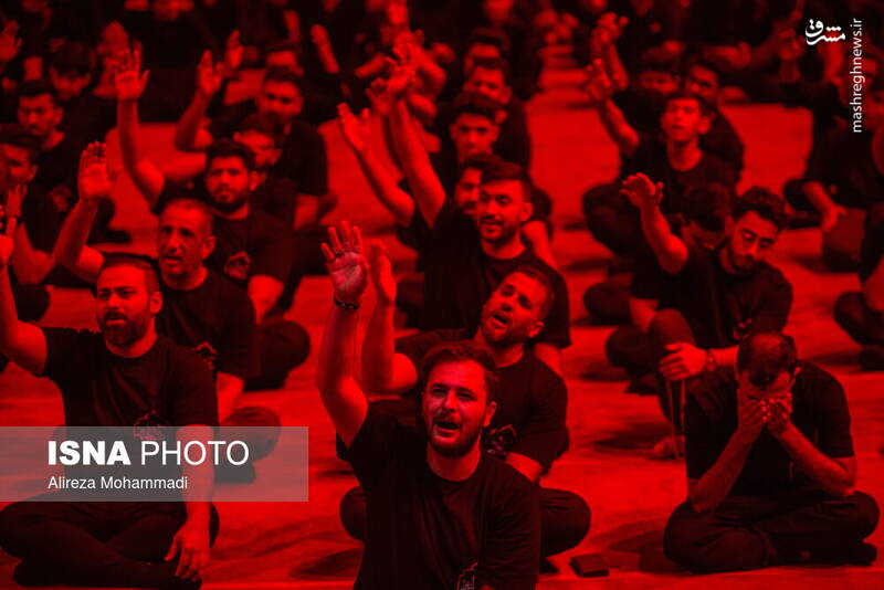 عکس / آیین عزاداری ایام فاطمیه در اهواز 32