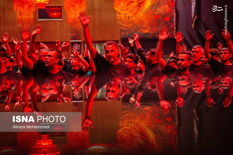 عکس / آیین عزاداری ایام فاطمیه در اهواز 26