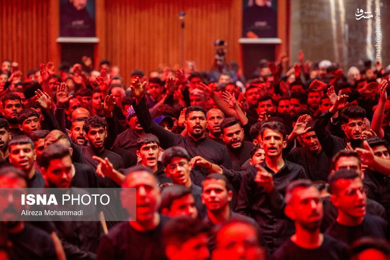 عکس / آیین عزاداری ایام فاطمیه در اهواز 25