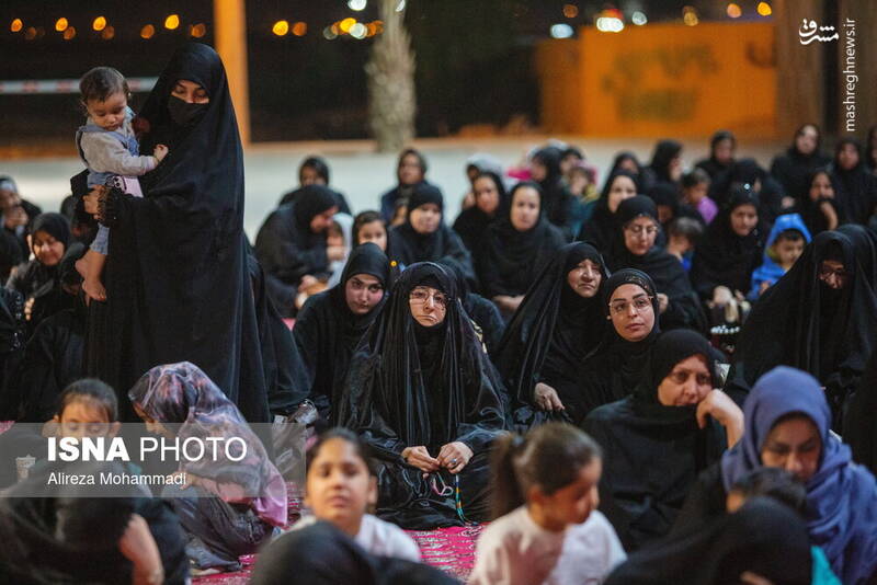 عکس / آیین عزاداری ایام فاطمیه در اهواز 18