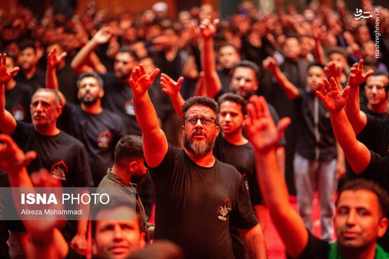 عکس / آیین عزاداری ایام فاطمیه در اهواز 13