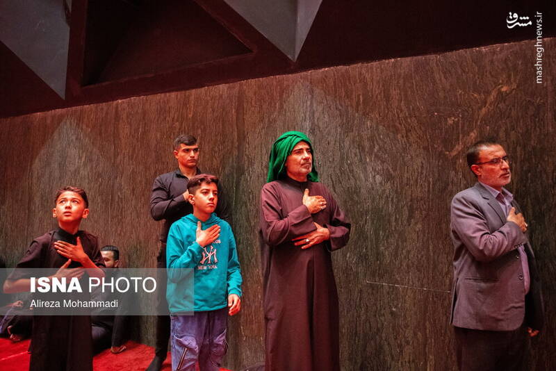 عکس / آیین عزاداری ایام فاطمیه در اهواز 12