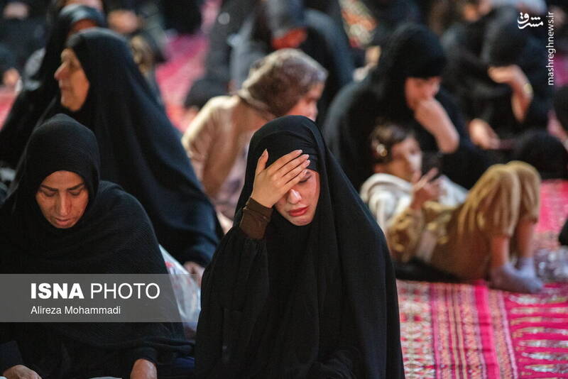 عکس / آیین عزاداری ایام فاطمیه در اهواز 10