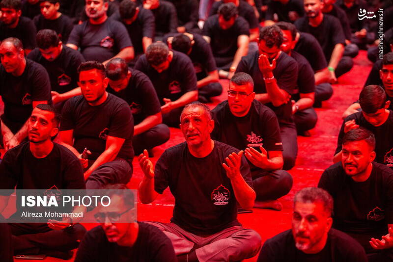 عکس / آیین عزاداری ایام فاطمیه در اهواز 6