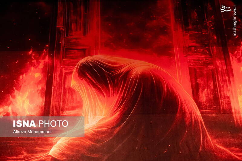 عکس / آیین عزاداری ایام فاطمیه در اهواز 5