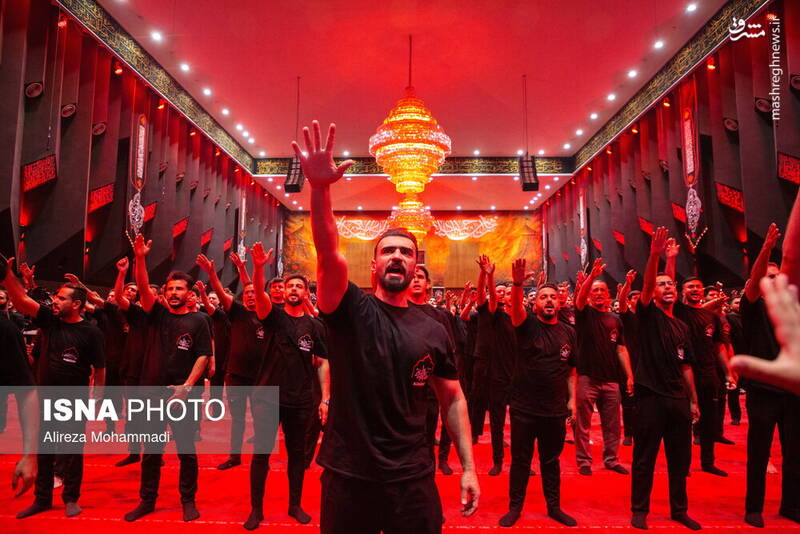 عکس / آیین عزاداری ایام فاطمیه در اهواز 19