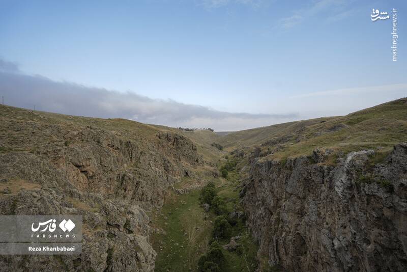 عکس / پل معلق "ورگه‌سران" نوآوری ایرانی در ارتفاع 100 متری 17