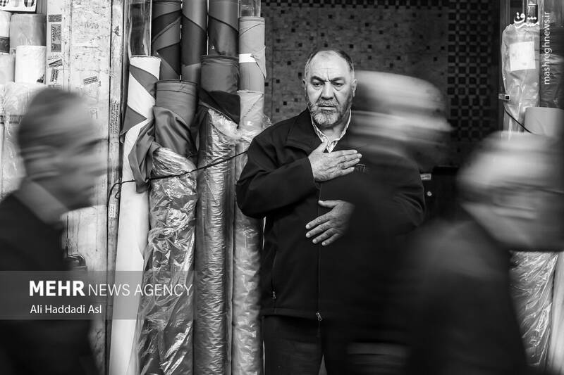 عکس / مراسم عزاداری فاطیمه در بازار تهران 36