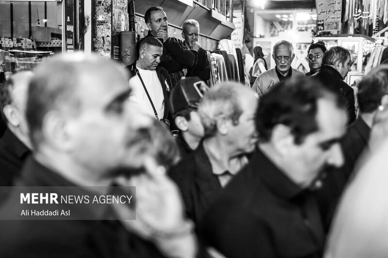 عکس / مراسم عزاداری فاطیمه در بازار تهران 35