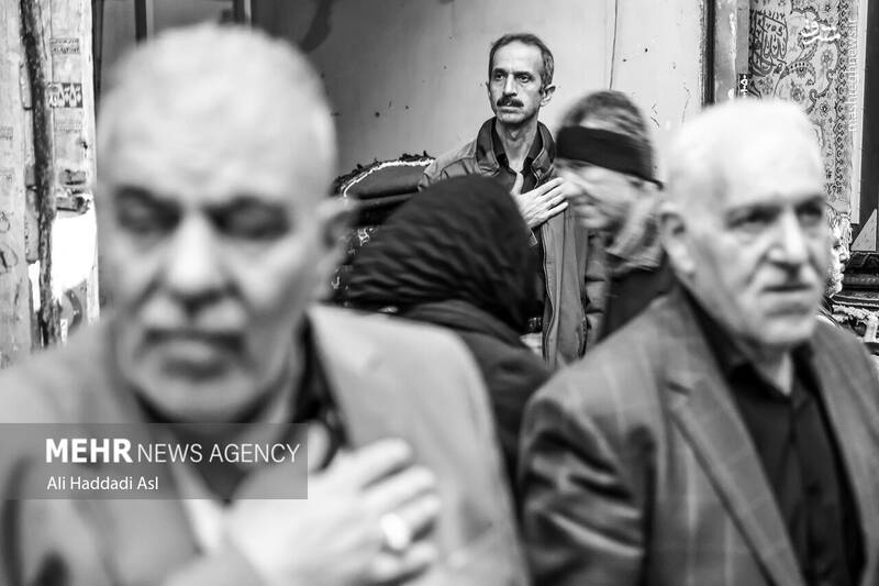 عکس / مراسم عزاداری فاطیمه در بازار تهران 34