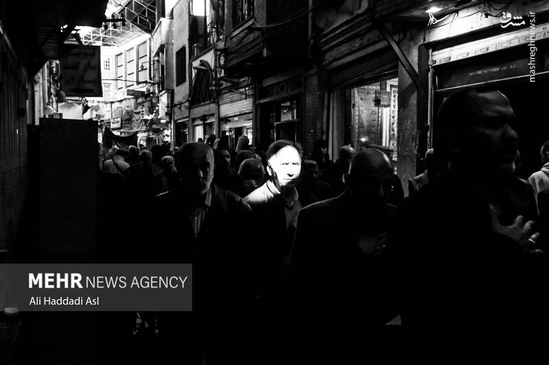 عکس / مراسم عزاداری فاطیمه در بازار تهران 33