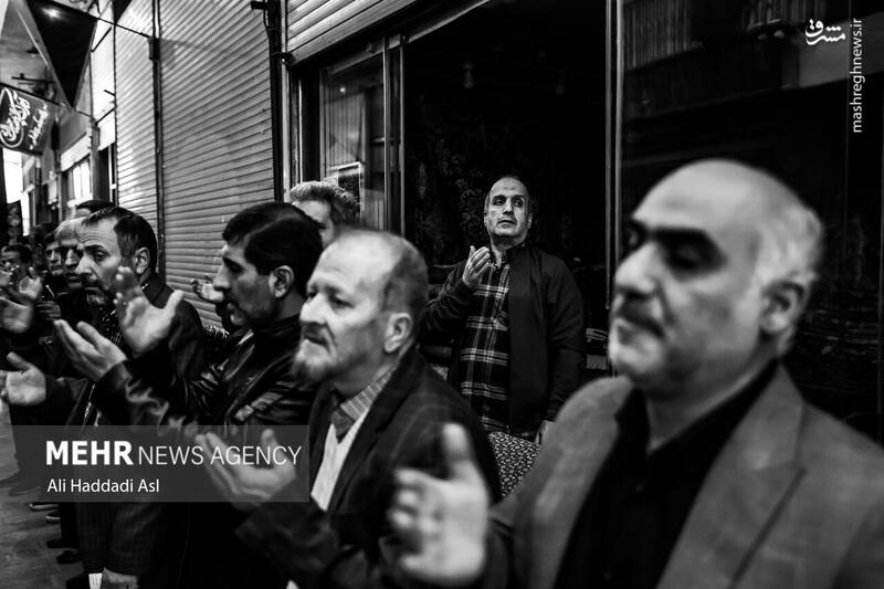 عکس / مراسم عزاداری فاطیمه در بازار تهران 28